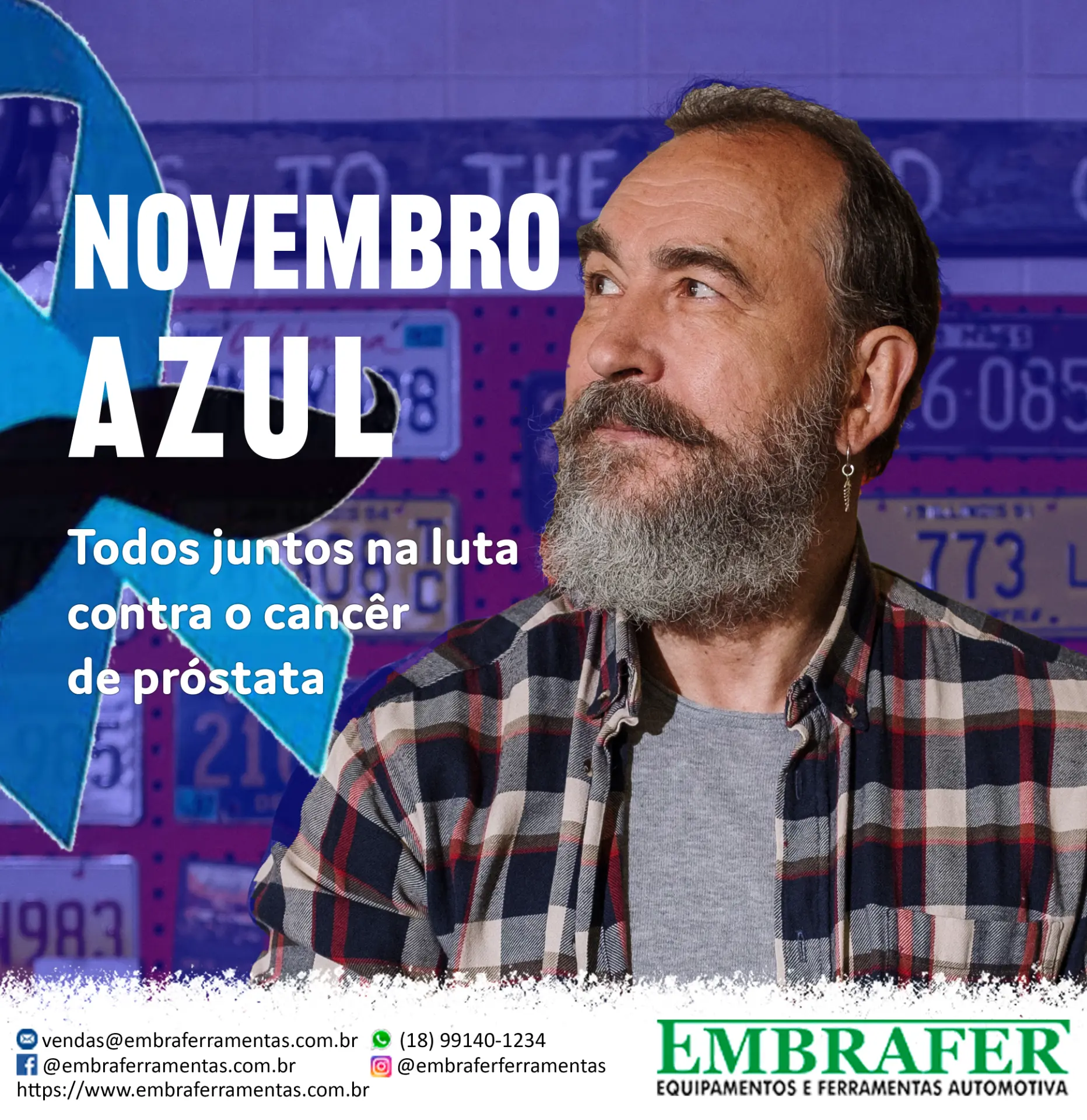 Embrafer · Novembro Azul